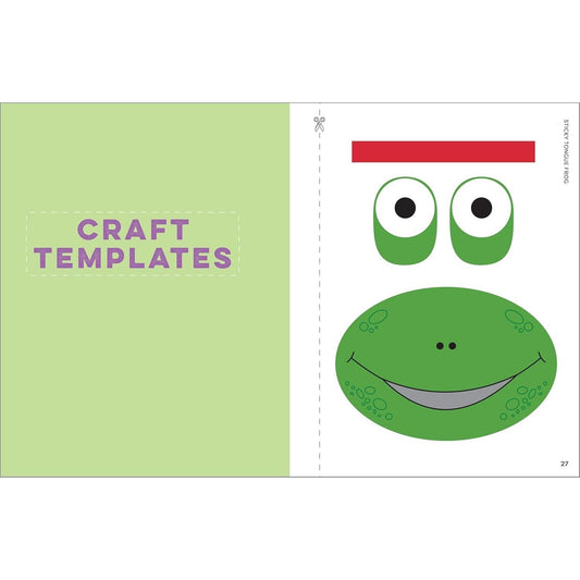 Preschool Paper Crafts: 25 Creative Crafts to Practice Hand-Eye Coordination & Scissor Skills