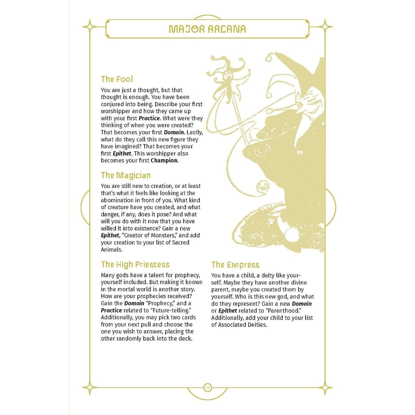 Deify: A Mythical Solo Role-Playing Game