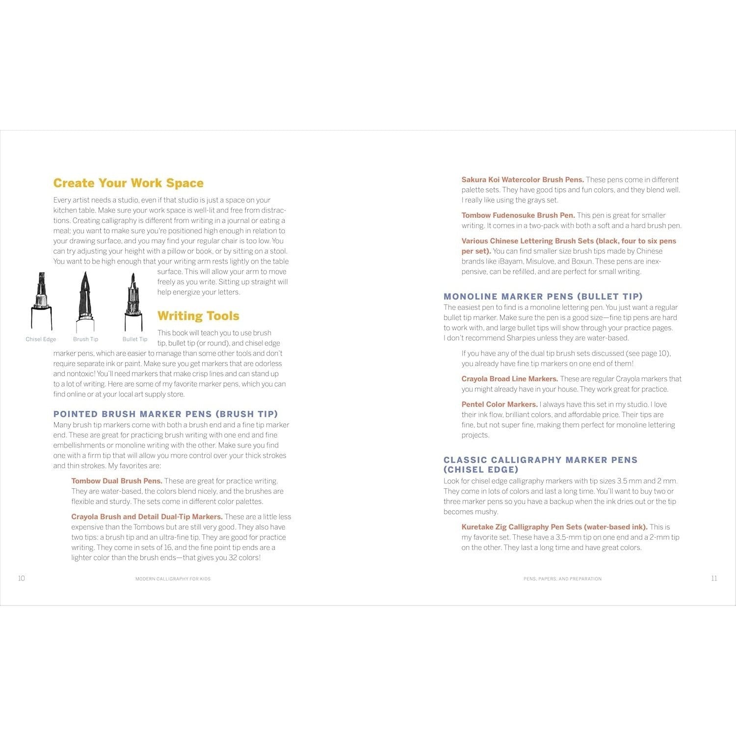 Modern Calligraphy for Kids: A Step-By-Step Guide and Workbook for Lettering Fun