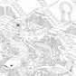 Mythographic Color and Discover: Labyrinth: An Artist's Coloring Book of Gorgeous Mysteries
