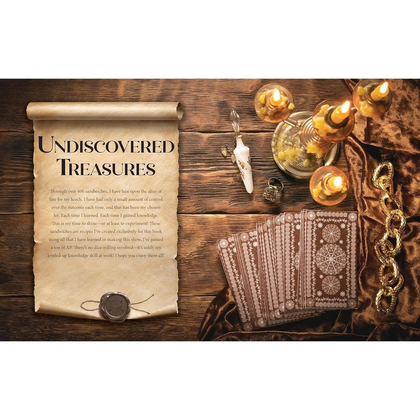 Roll for Sandwich(r) Cookbook for Gaming Enthusiasts and Adventurous Eaters: Go on a Mealtime Quest with the Roll of the Dice!