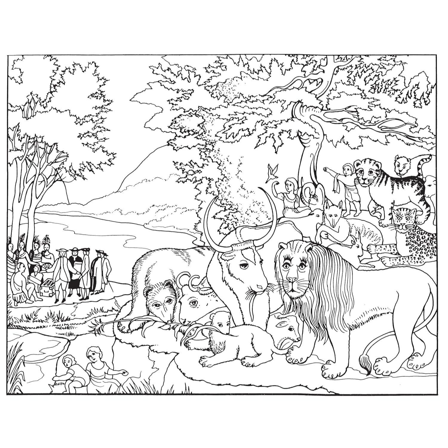 Art Masterpieces to Color: 60 Great Paintings from Botticelli to Picasso