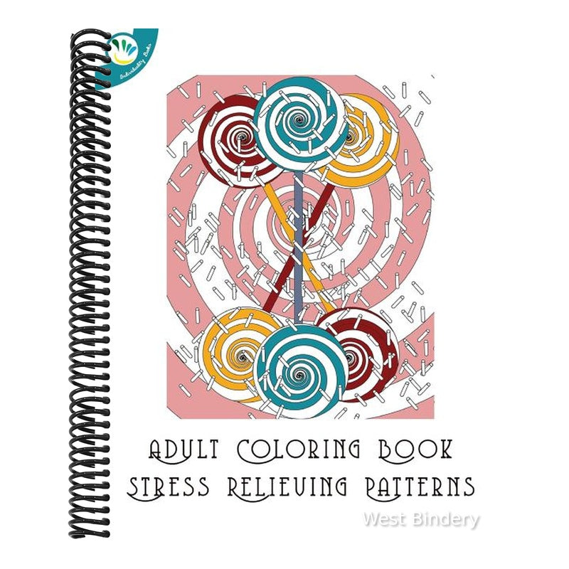 Adults Coloring Books Stress Relieving Patterns