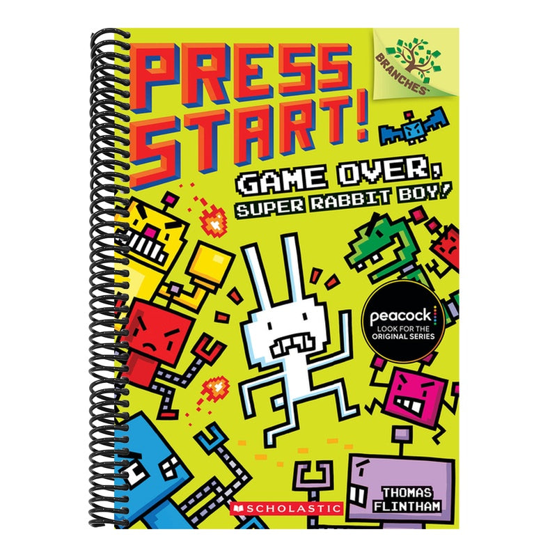 Game Over, Super Rabbit Boy!: A Branches Book (Press Start! #1): Volume 1