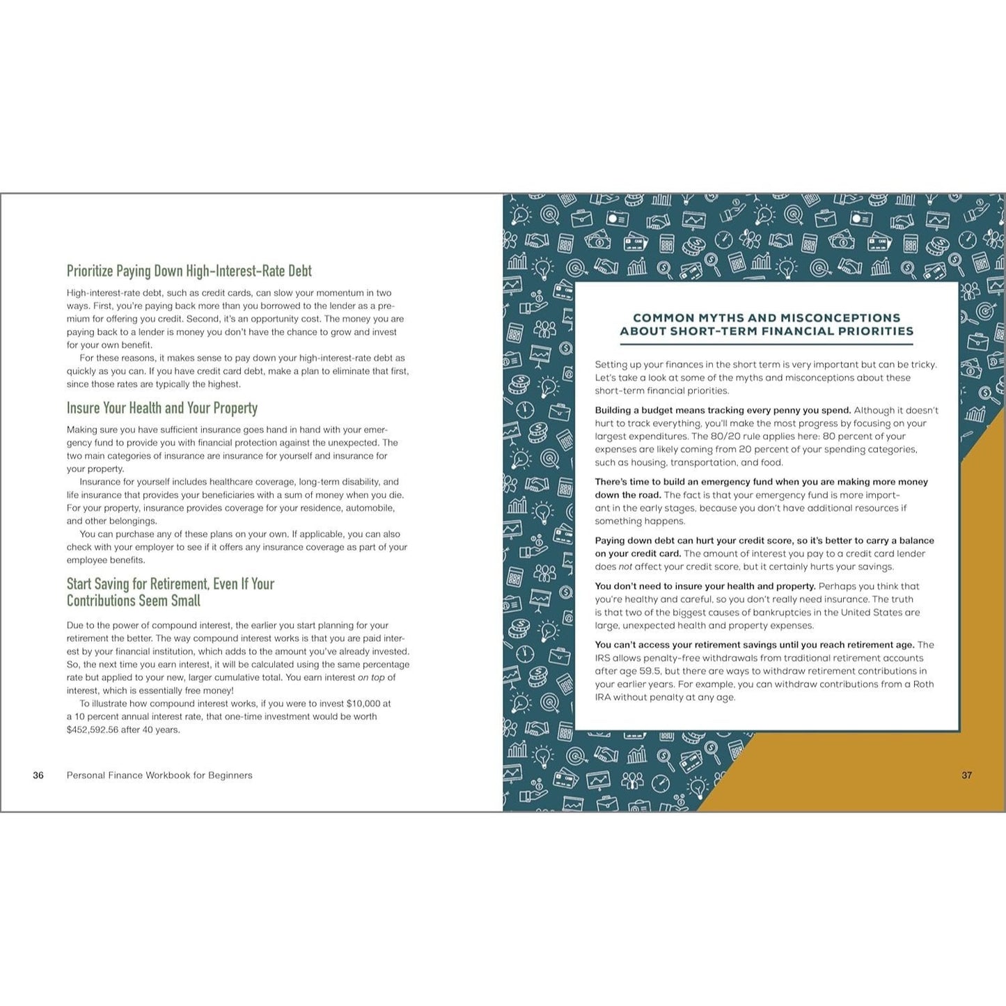 Personal Finance Workbook for Beginners: Practical Exercises for Smarter Money Management and Financial Empowerment