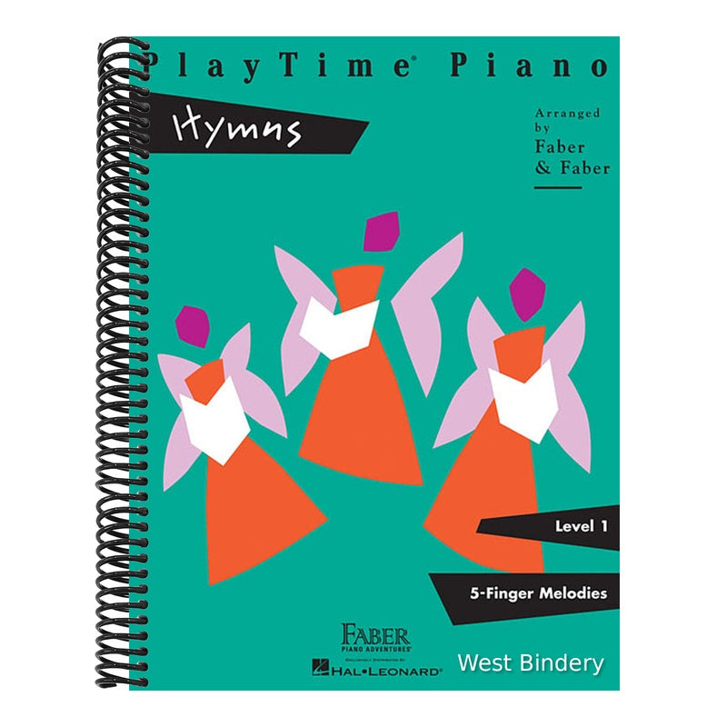 Playtime Piano: Hymns - Level 1 Faith-Based Faber Piano Method Book Christian Piano Sheet Music Songbook for Early Elementary Students Sunday School a