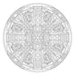Creative Haven Snowflake Mandalas Coloring Book