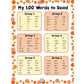 100 Words Kids Need to Read by 1st Grade: Sight Word Practice to Build Strong Readers (Spiral Bound)