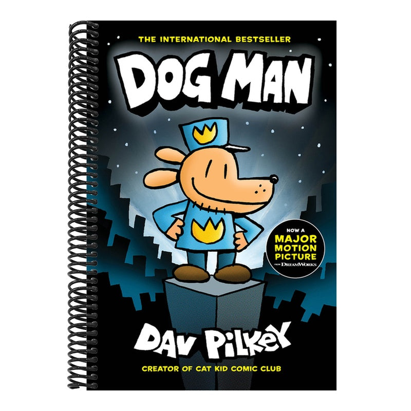 Dog Man: A Graphic Novel (Dog Man #1): From the Creator of Captain Underpants (Dog Man) (Spiral Bound)