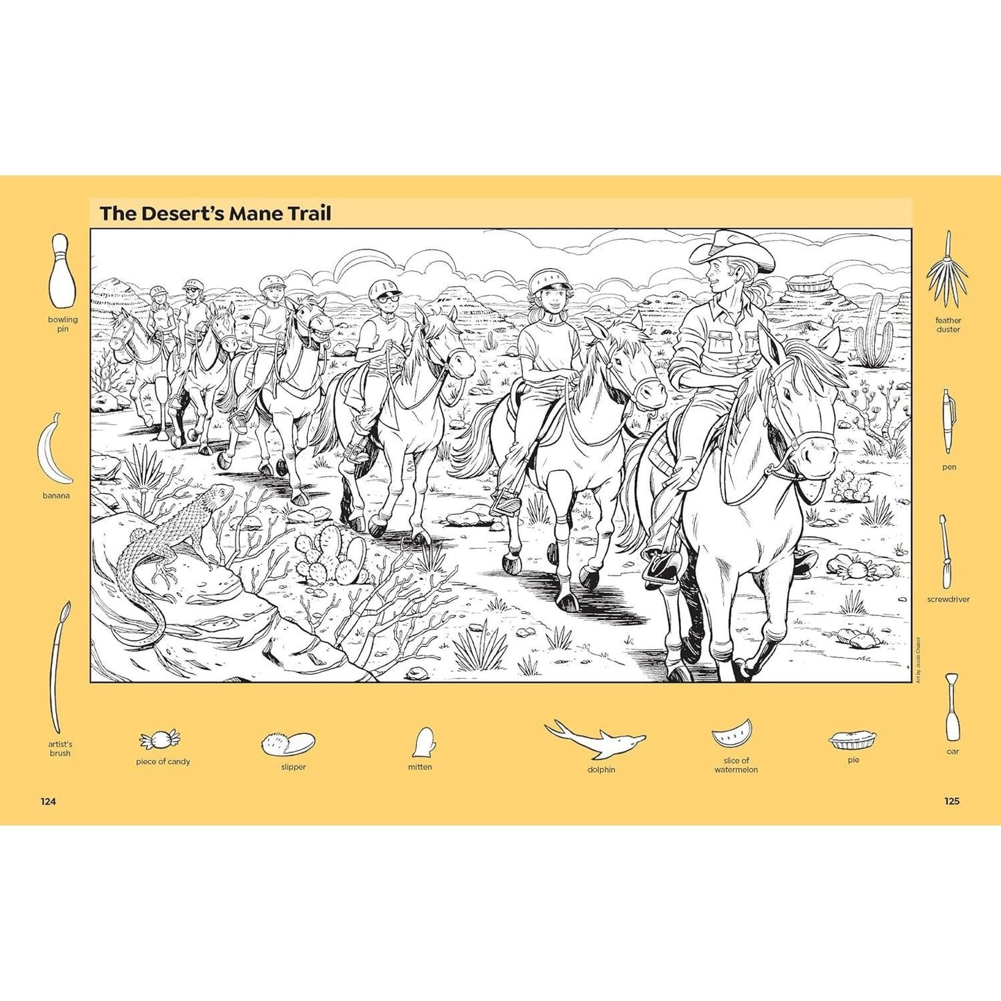 Horse Puzzles: Over 100 Search and Find Puzzles, Barns, Stables and Riding Adventures, Horse-Themed Hidden Pictures Activity Book for Kids 6 and Up (Highlights Hidden Pictures) (Spiral Bound)