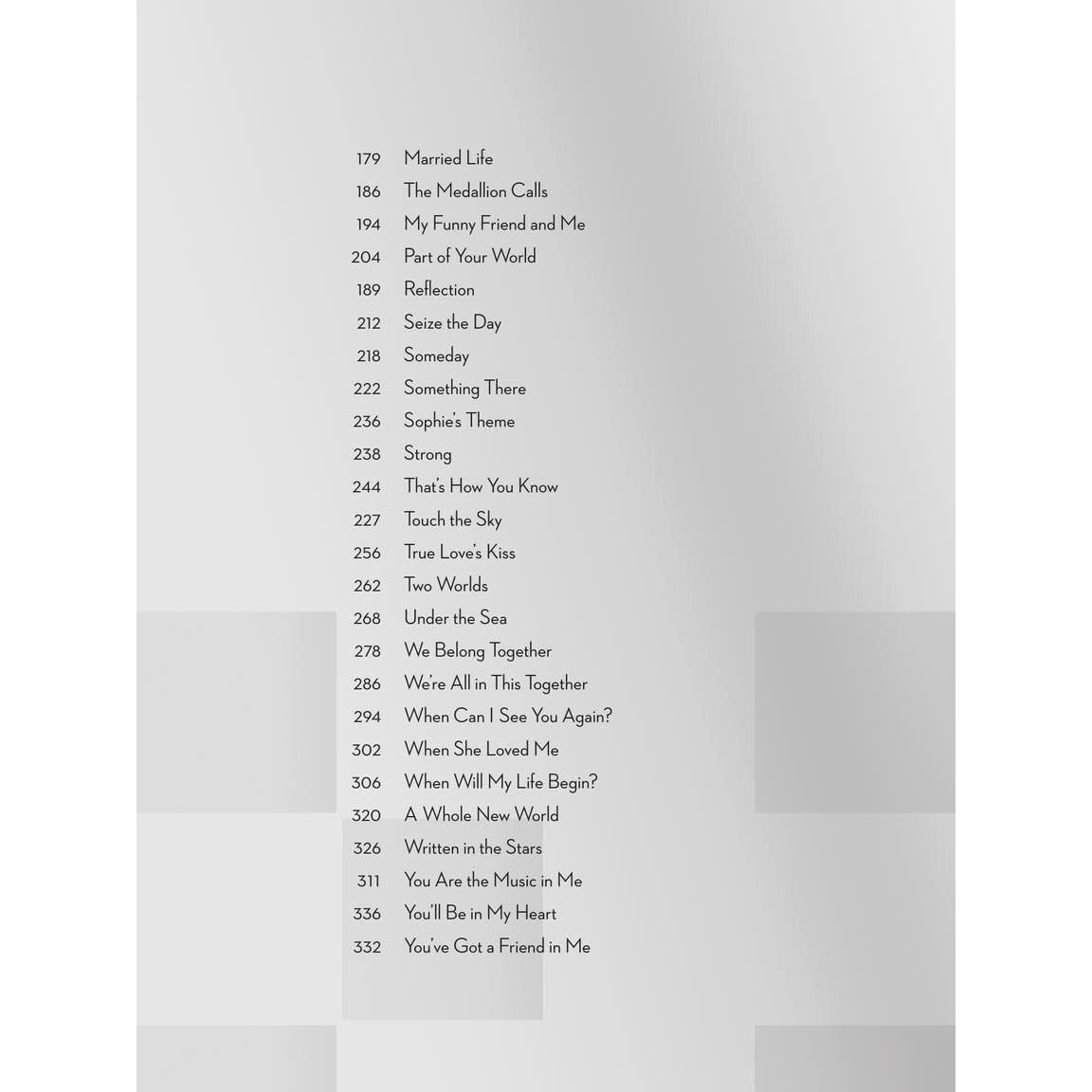 Contemporary Disney: 50 Favorite Songs - Disney Piano Book for Piano, Guitar, Vocal - Outstanding Sheet Music Book Collection - Vocal, Guitar, and Pia (Spiral Bound)