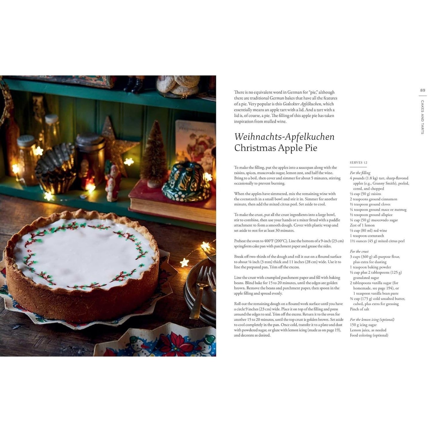 The German Christmas Cookbook: Sweet and Savory Recipes for the Holidays