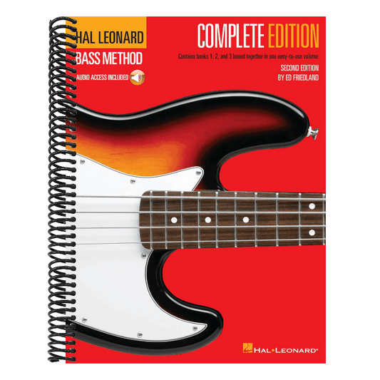 Hal Leonard Bass Method - Complete Edition: Books 1, 2 and 3 Bound Together in One Easy-To-Use Volume! (Bk/Online Audio) [With Compact Disc] (Revised)