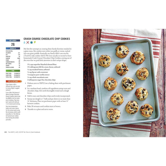The Dirty, Lazy, Keto No Time to Cook Cookbook: 100 Easy Recipes Ready in Under 30 Minutes (Dirty, Lazy, Keto Diet Cookbook)