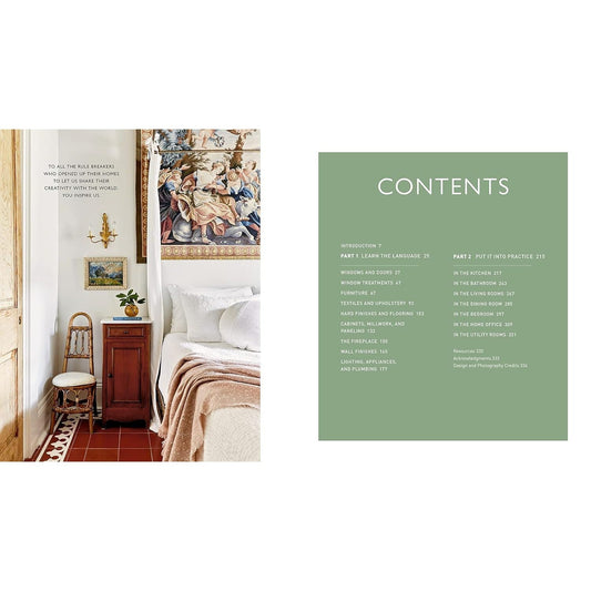 The New Design Rules: How to Decorate and Renovate, from Start to Finish: An Interior Design Book (Spiral Bound)
