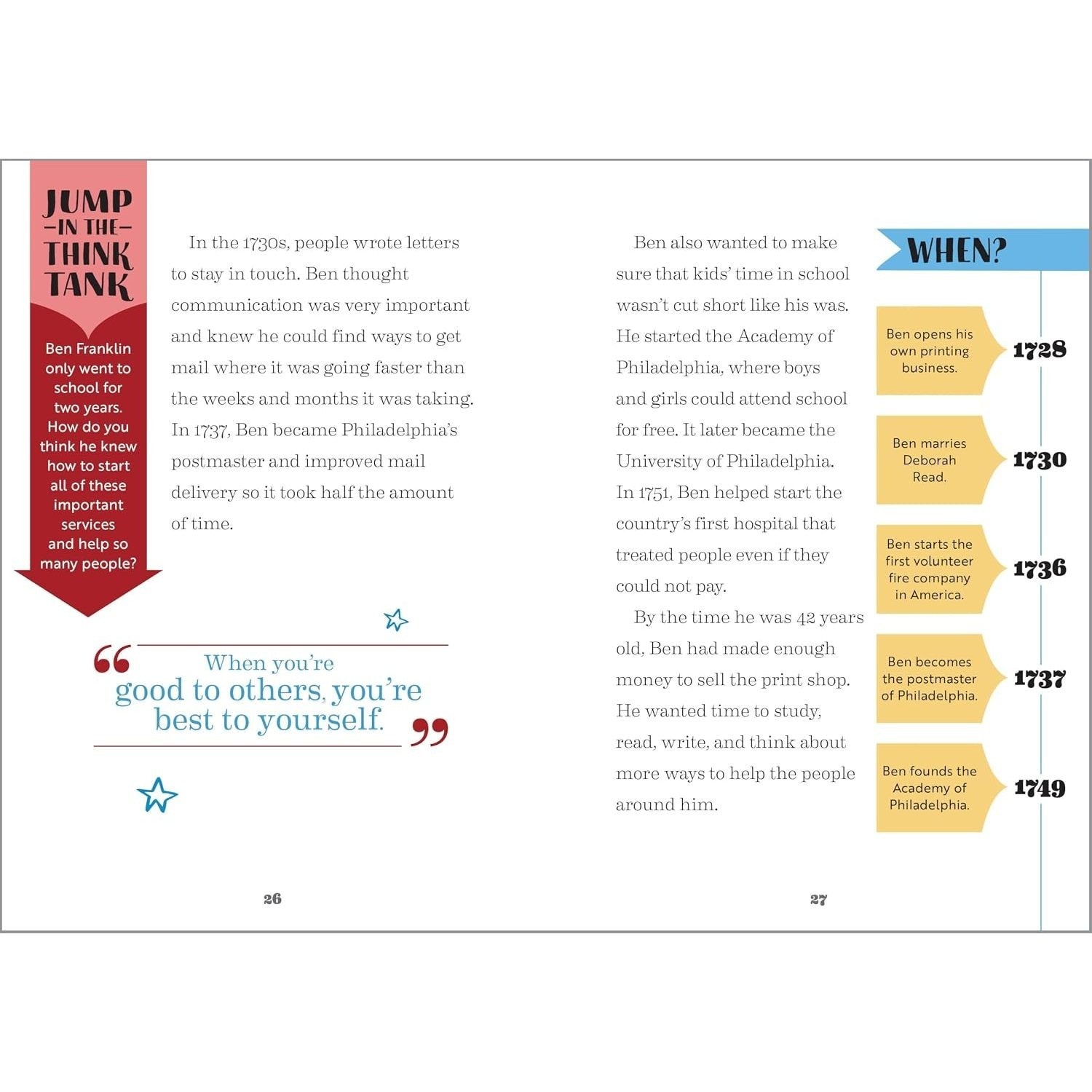 The Story of Benjamin Franklin: An Inspiring Biography for Young Readers