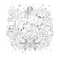 Manga Sparkle: Creepy Cute: An Enchanting & Shimmery Anime & Manga Style Coloring Book