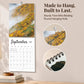 MUKAWA 2027 Mountain Wall Calendar, Four Seasons of Nature, 11.5" × 14.7"