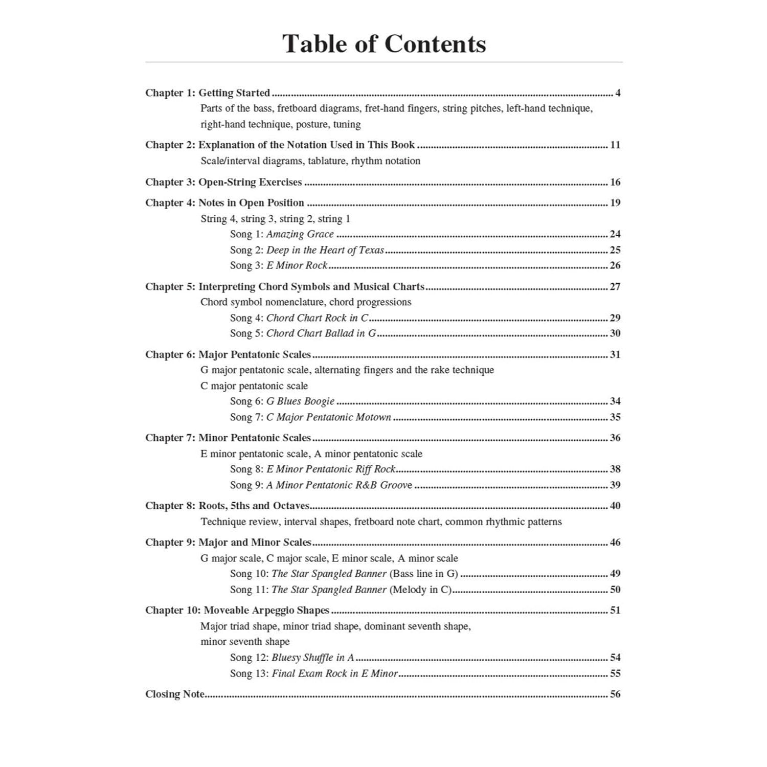 Teach Yourself to Play Bass Guitar Beginner S Guide with Easy Tablature Chords Scales Music Theory Step-By-Step Lessons for Electric and Acoustic Bass