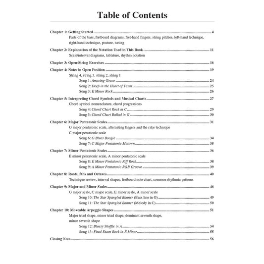 Teach Yourself to Play Bass Guitar Beginner S Guide with Easy Tablature Chords Scales Music Theory Step-By-Step Lessons for Electric and Acoustic Bass