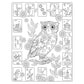 Creative Haven Owls Coloring Book