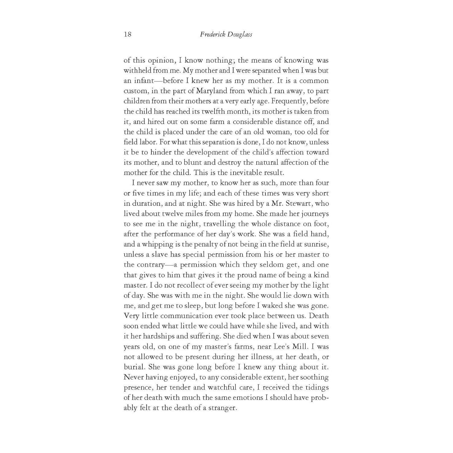 Narrative of the Life of Frederick Douglass: With Selected Speeches