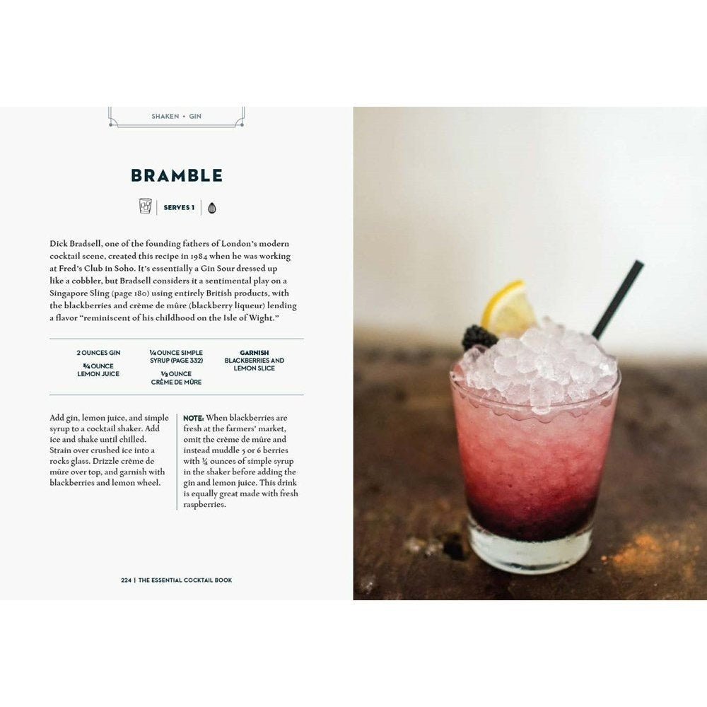 The Essential Cocktail Book: A Complete Guide to Modern Drinks with 150 Recipes (Spiral Bound)