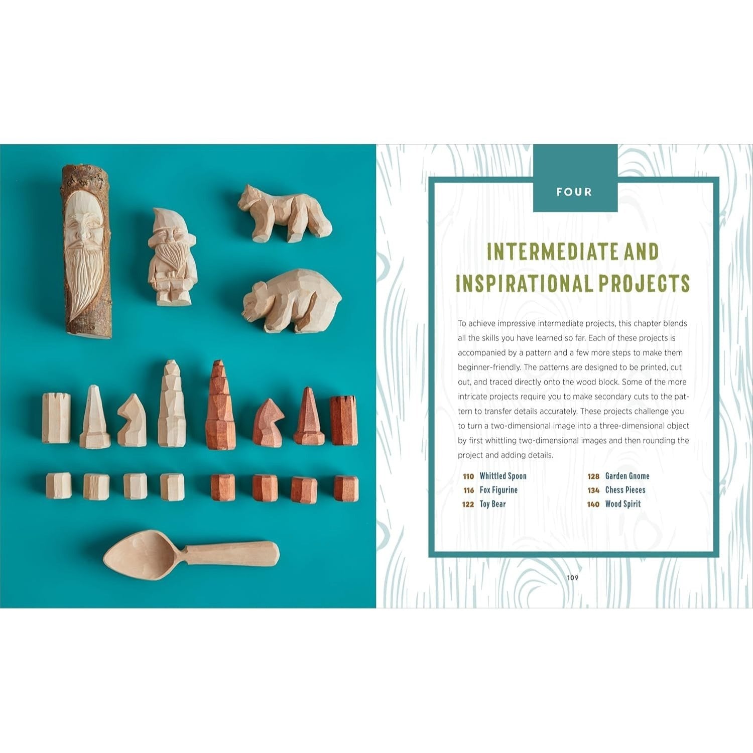 Whittling for Beginners: Step-By-Step Projects to Carve from Wood (Spiral Bound)