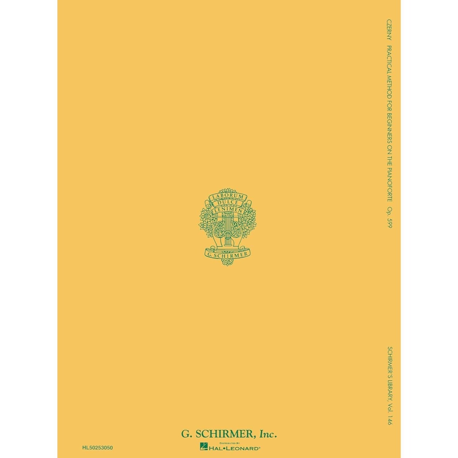 Practical Method for Beginners, Op. 599: Schirmer Library of Classics Volume 146 - Piano Technique and Exercise Book - Easy-To-Read Piano Scales Book (Spiral Bound)