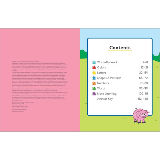 My Preschool Workbook: 101 Games & Activities That Prepare Your Child for School (My Workbook) (Spiral Bound)