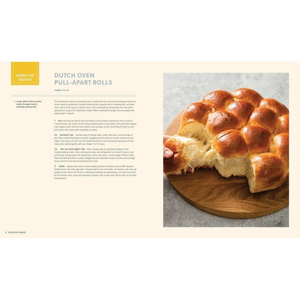 Everyday Bread: 100 Recipes for Baking Bread on Your Schedule (Spiral Bound)