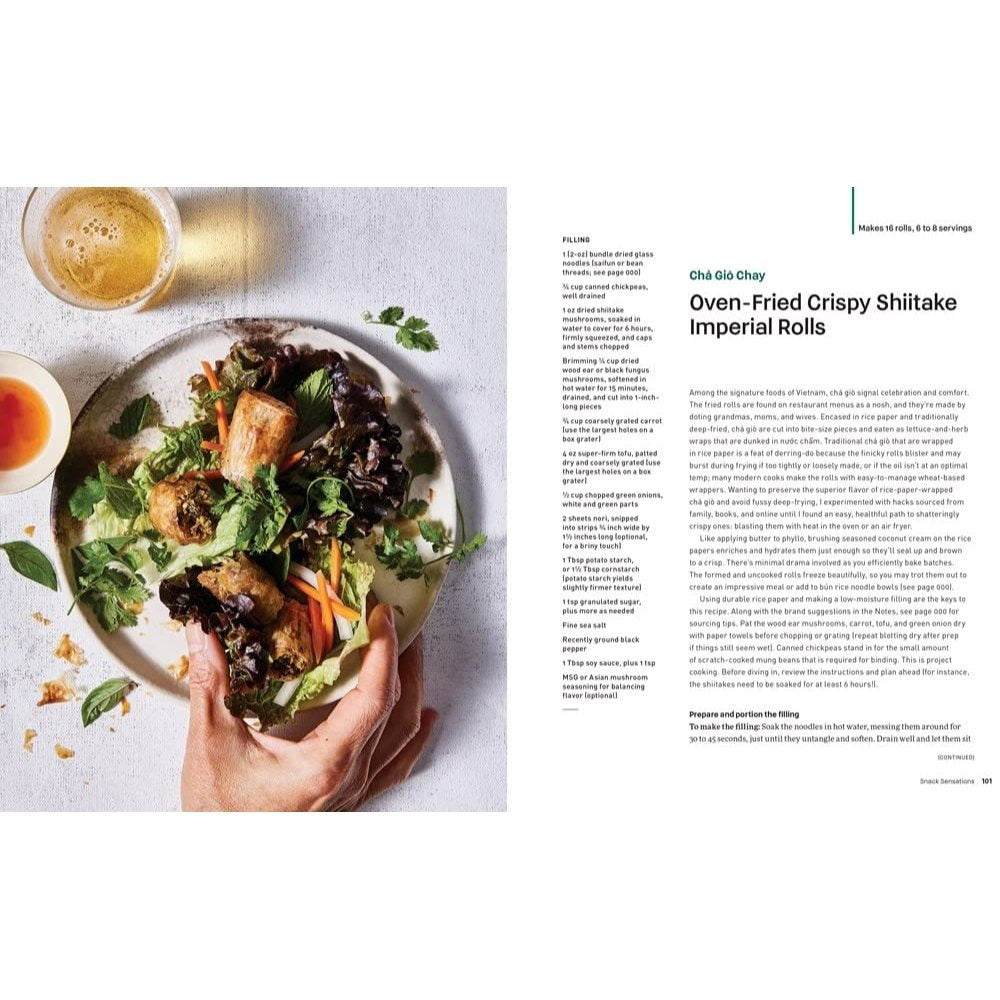 Ever-Green Vietnamese: Super-Fresh Recipes, Starring Plants from Land and Sea [A Plant-Based Cookbook] (Spiral Bound)