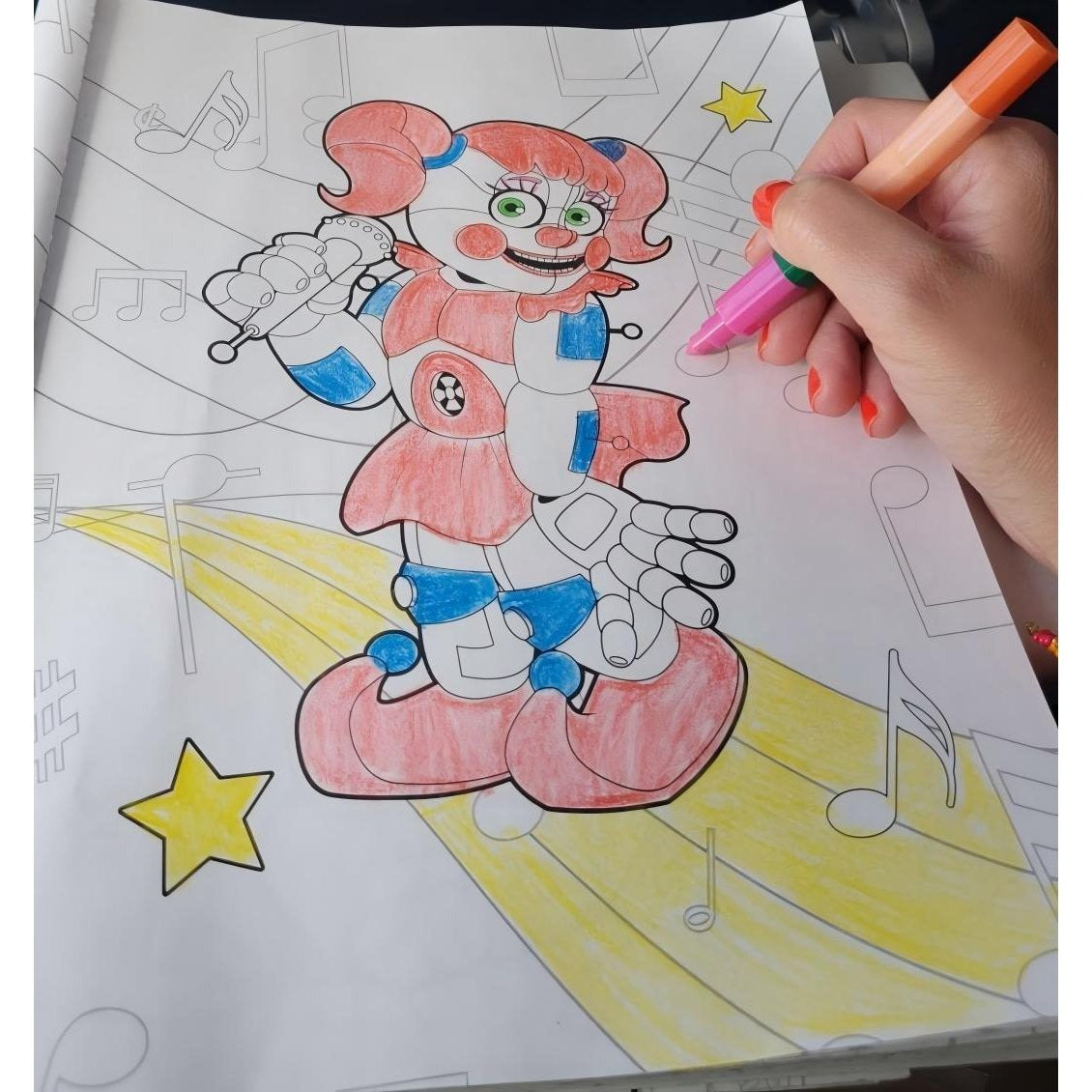 Five Nights at Freddy's Official Coloring Book: An Afk Book (Spiral Bound)