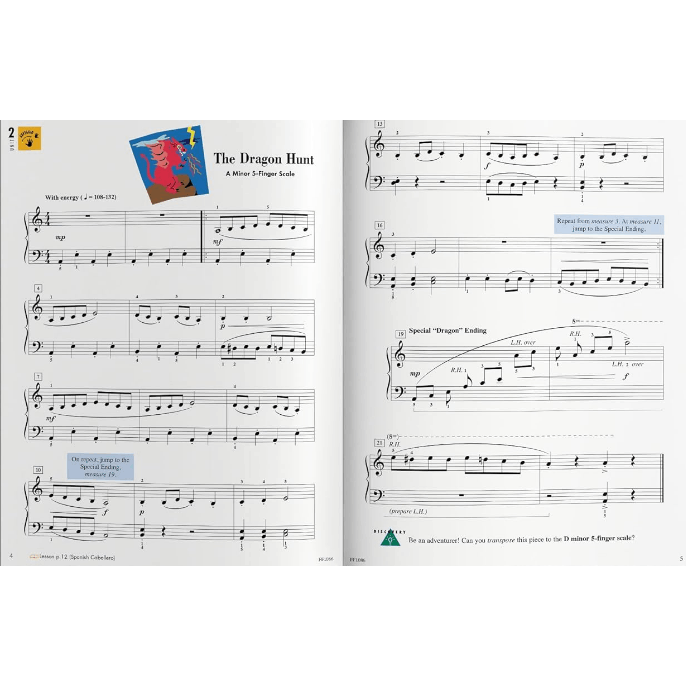 Piano Adventures - Performance Book - Level 2b (Revised)