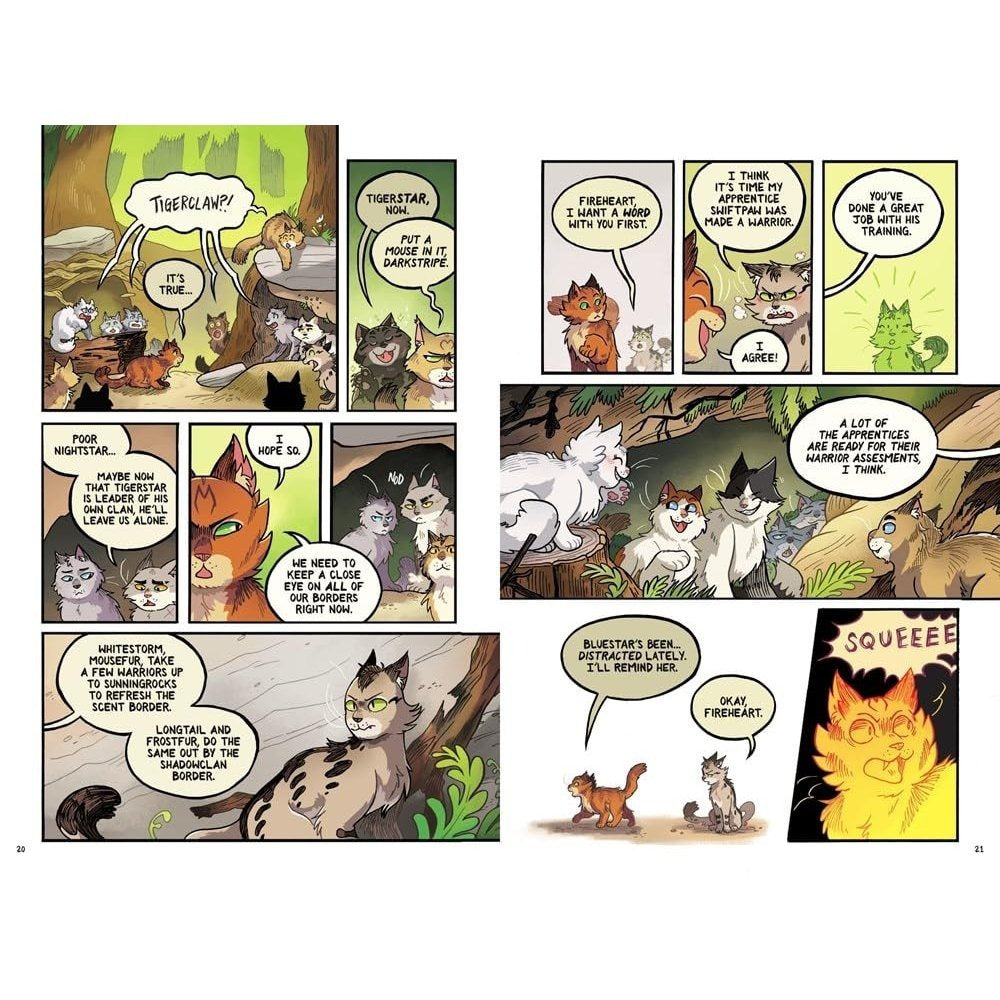 Warriors Graphic Novel: The Prophecies Begin, Part Three of Three