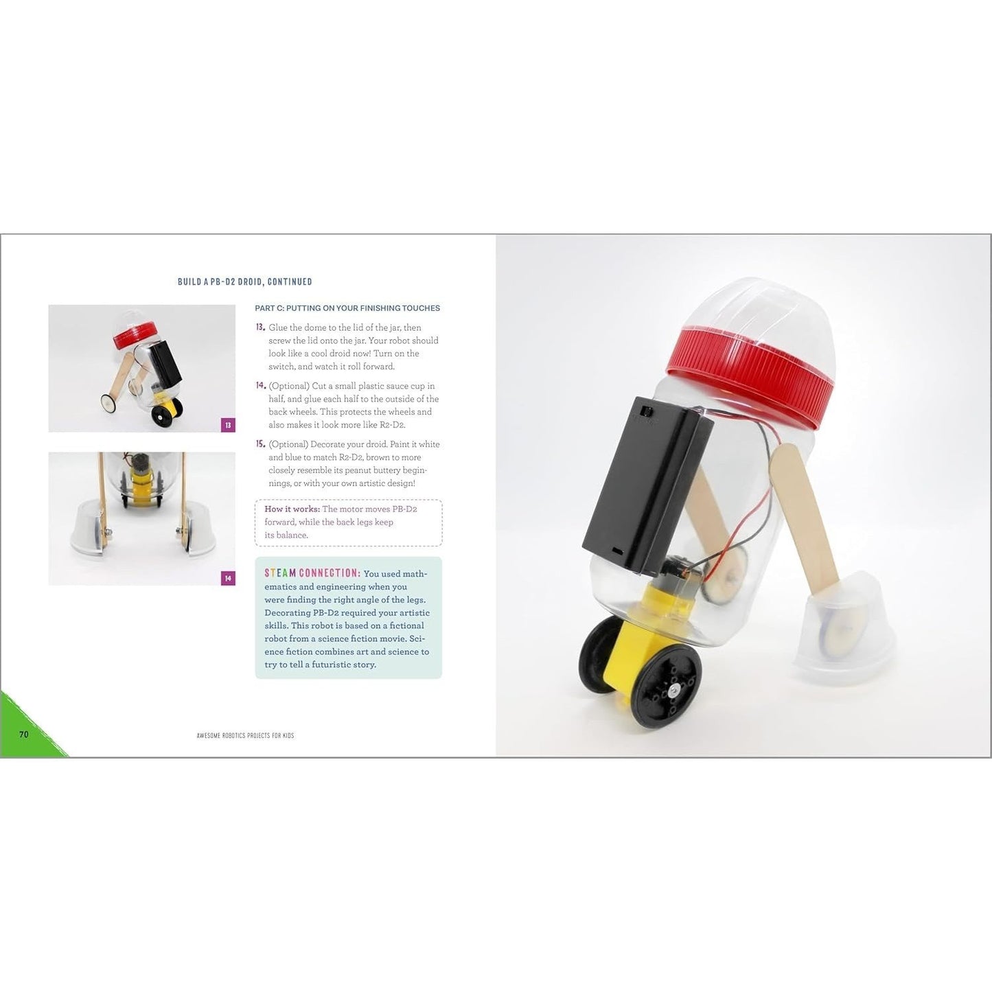 Awesome Robotics Projects for Kids: 20 Original Steam Robots and Circuits to Design and Build