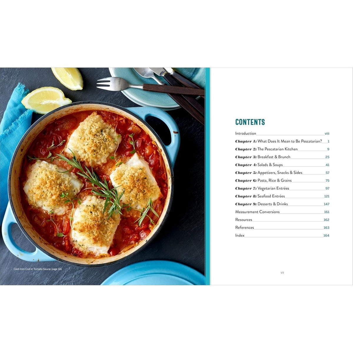 The 30-Minute Pescatarian Cookbook: 95 Easy, Healthy Recipes