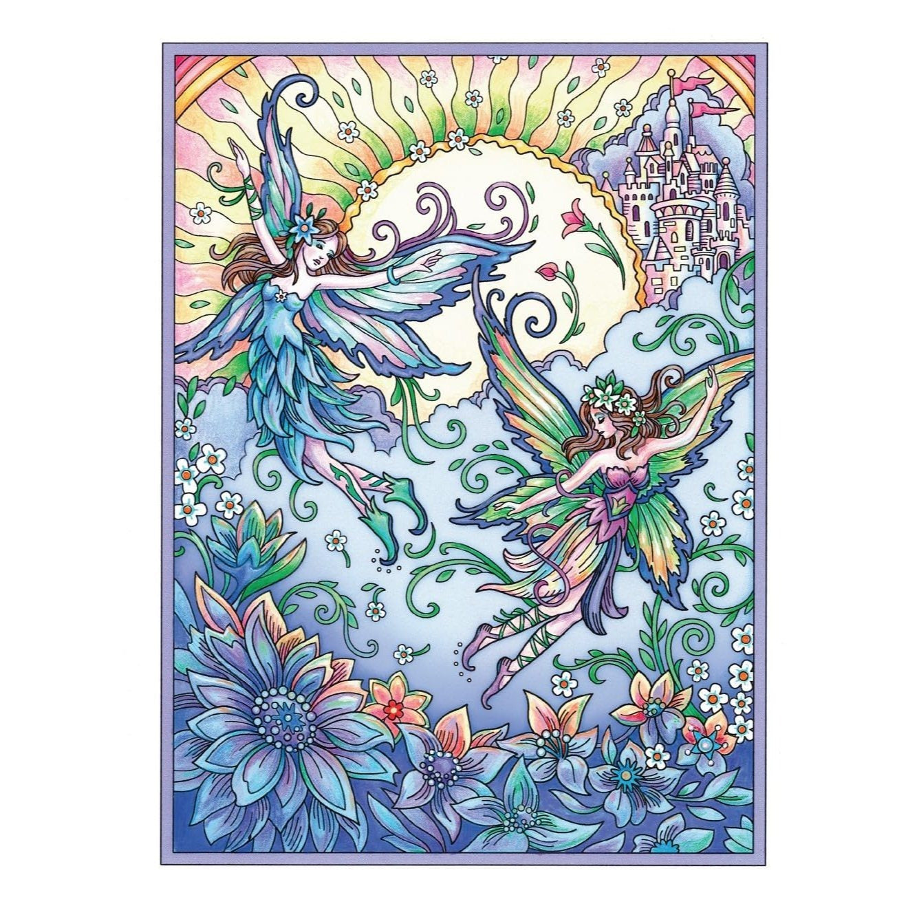 Creative Haven Enchanted Coloring Book