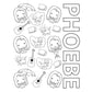 The Official Friends Coloring Book: The One with 100 Images to Color! (Spiral Bound)