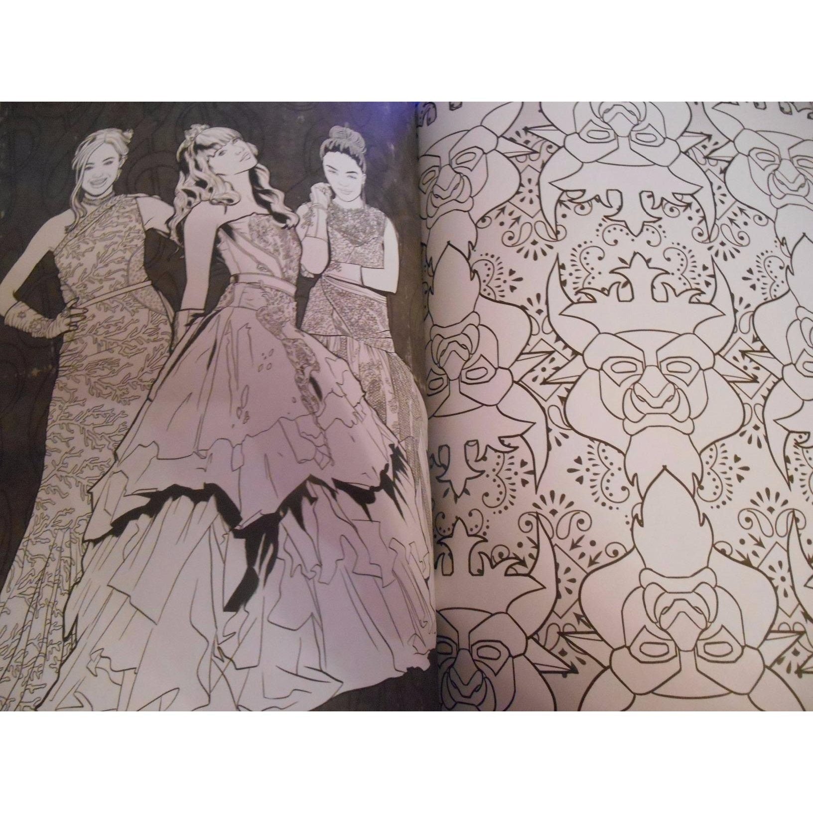 Descendants 2: A Wickedly Cool Coloring Book (Art of Coloring)