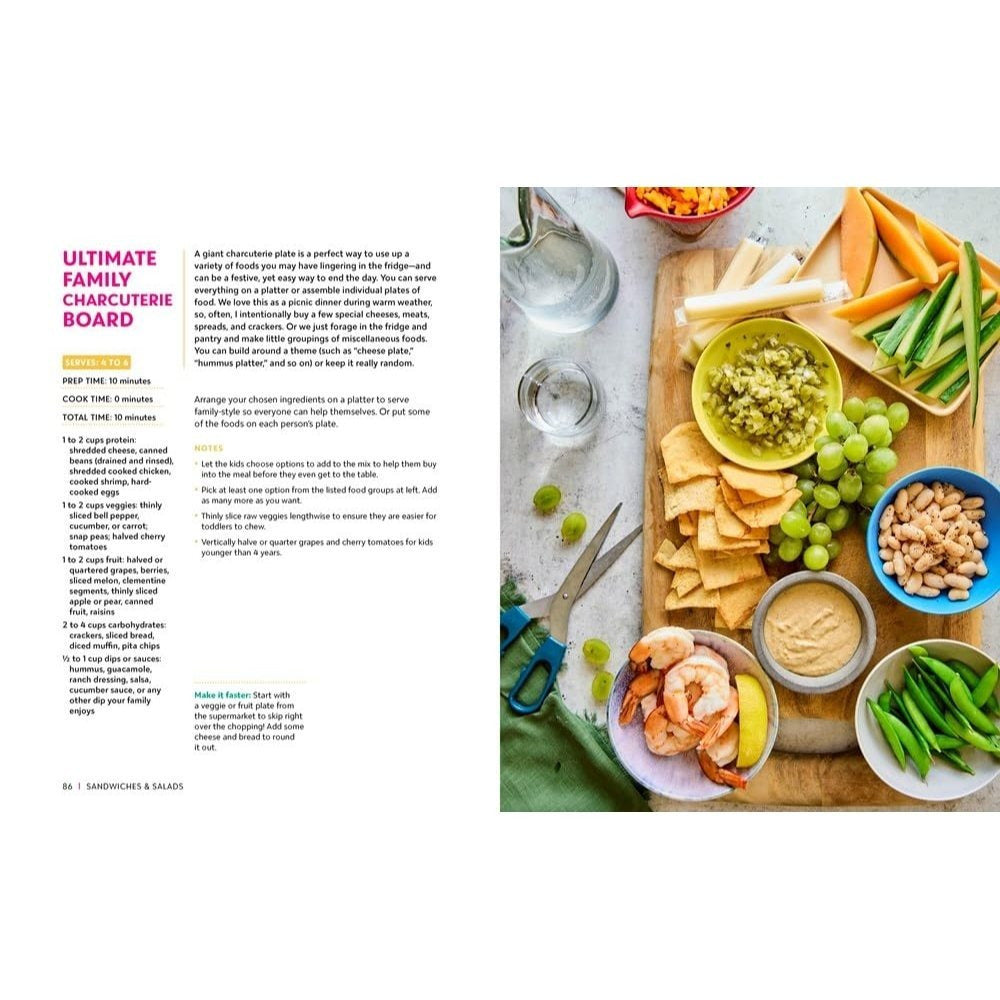 Yummy Toddler Food: Dinnertime SOS: 100 Sanity-Saving Meals Parents and Kids of All Ages Will Actually Want to Eat: A Cookbook (Spiral Bound)