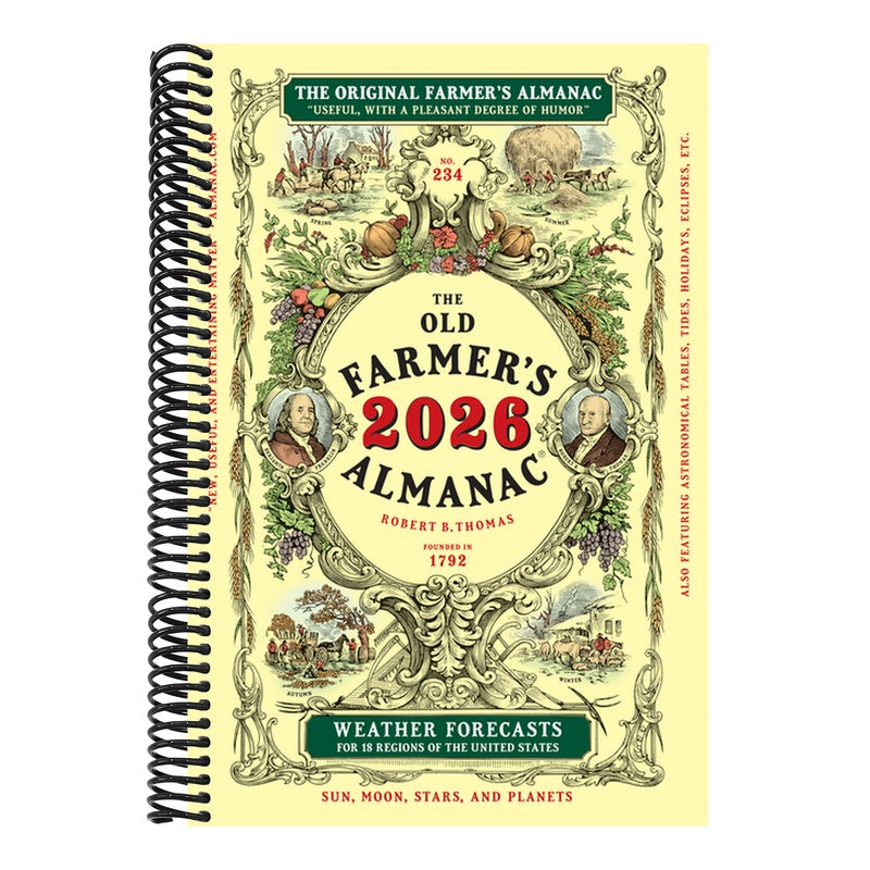 The 2026 Old Farmer's Almanac (Spiral Bound)