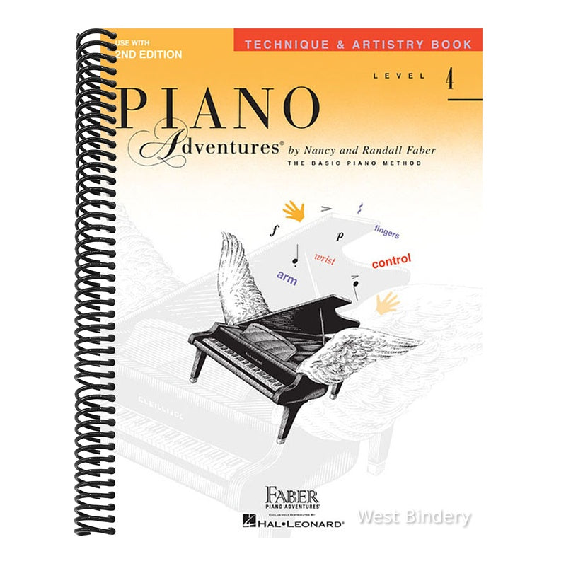 Piano Adventures - Technique & Artistry Book - Level 4