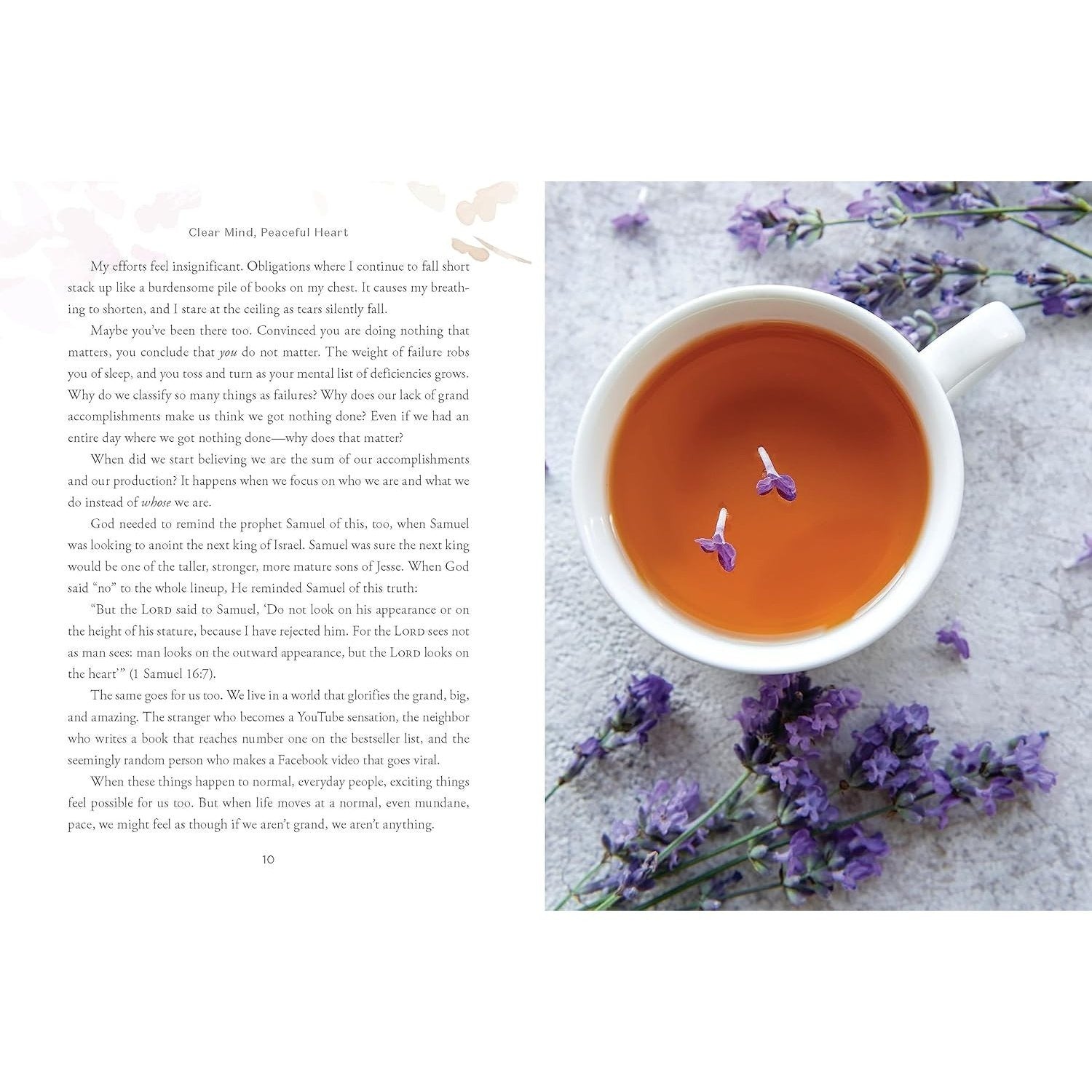 Clear Mind, Peaceful Heart: 50 Devotions for Sleeping Well in a World Full of Worry (a 50-Day Devotional) - The Perfect Christian New Year's Resolutio (Spiral Bound)