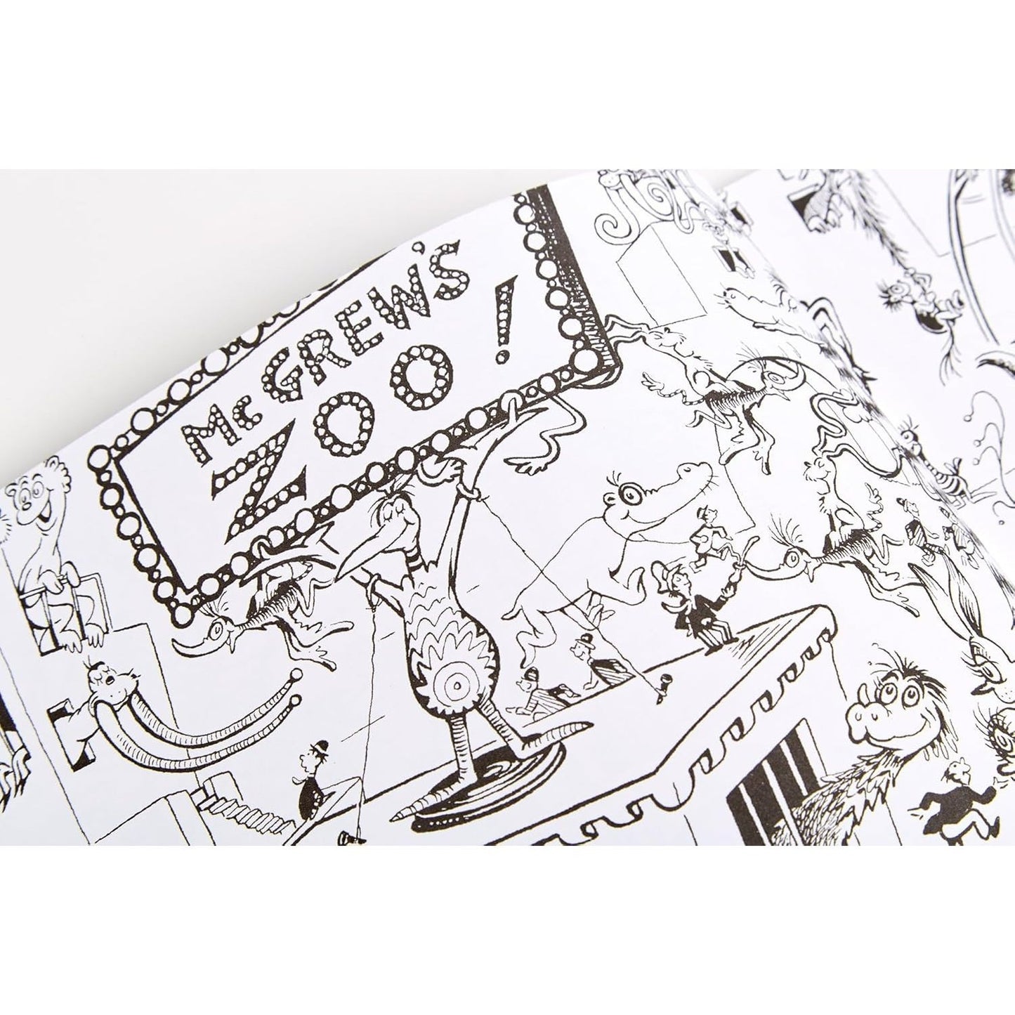 The Dr. Seuss Coloring Book (Dr. Seuss Coloring Books for Adults and Kids)