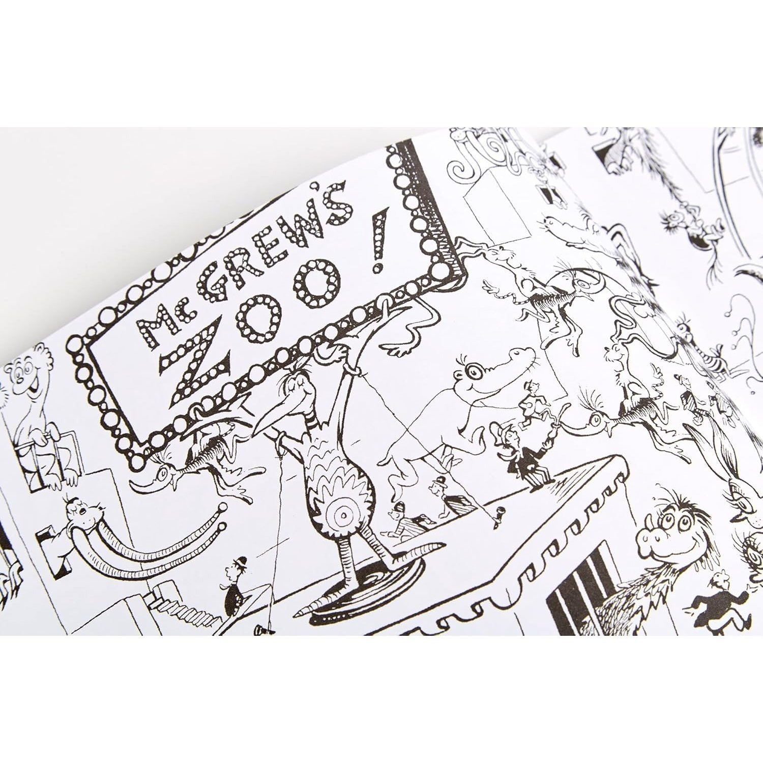 The Dr. Seuss Coloring Book (Dr. Seuss Coloring Books for Adults and Kids)