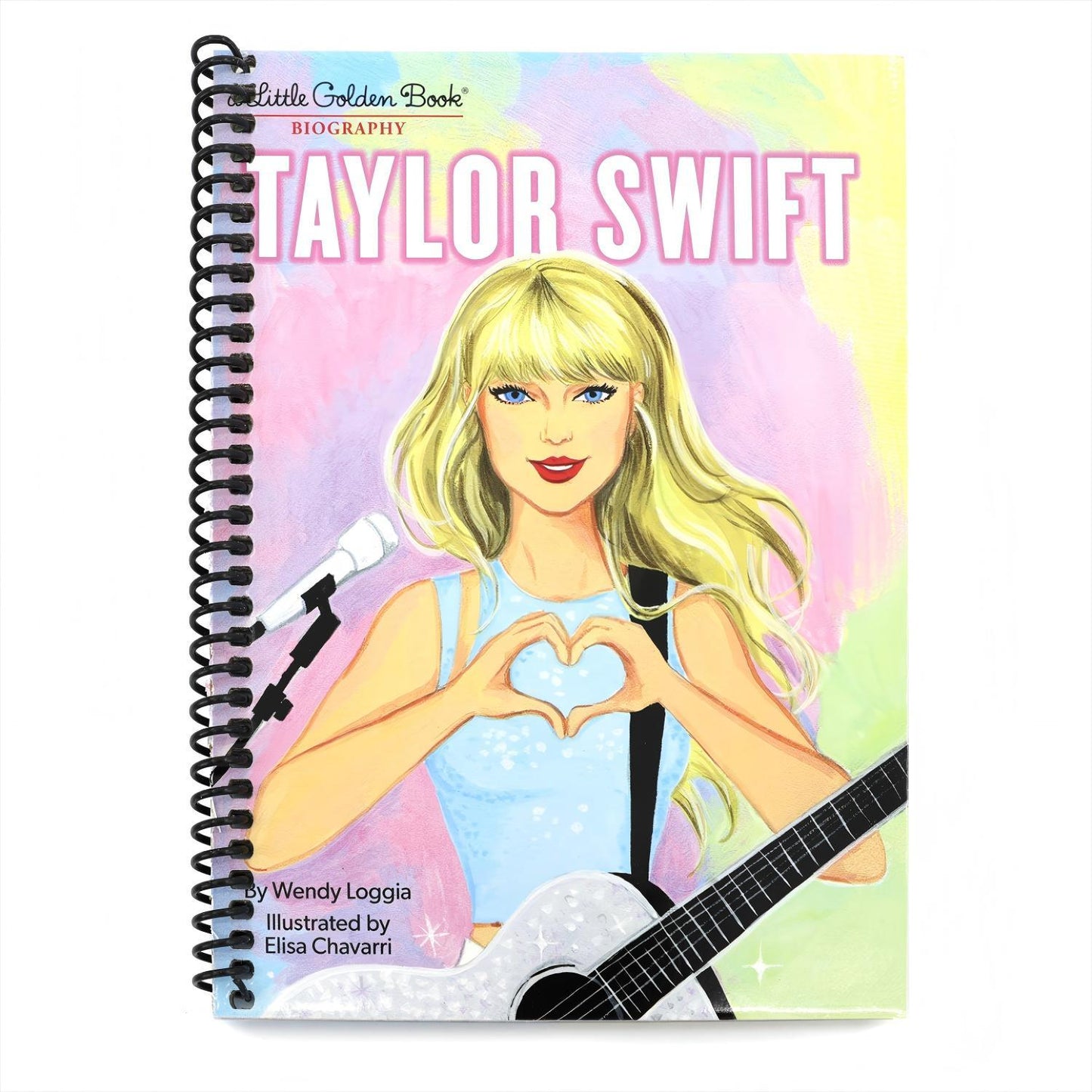 Taylor Swift: A Little Golden Book Biography (Spiral Bound)