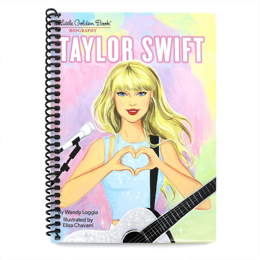 Taylor Swift: A Little Golden Book Biography (Spiral Bound)