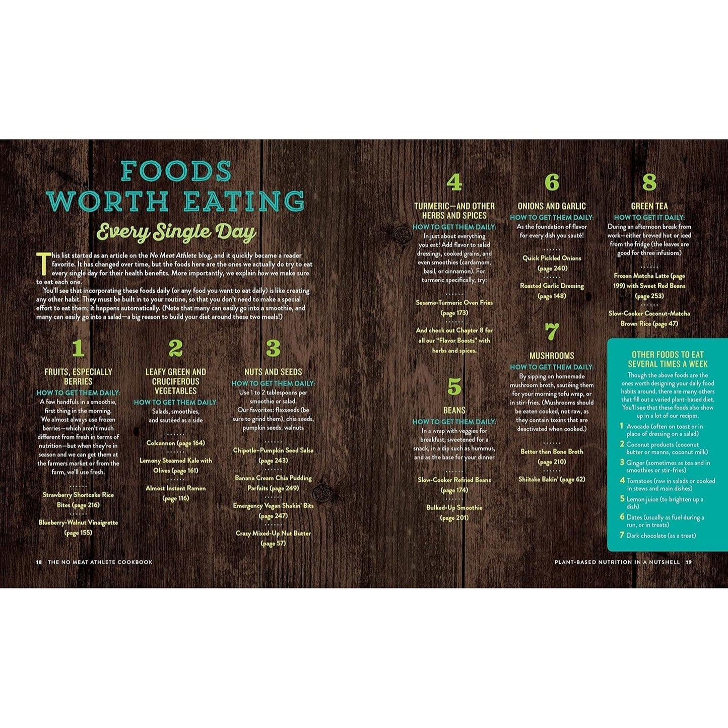 The No Meat Athlete Cookbook: Whole Food, Plant-Based Recipes to Fuel Your Workouts - And the Rest of Your Life