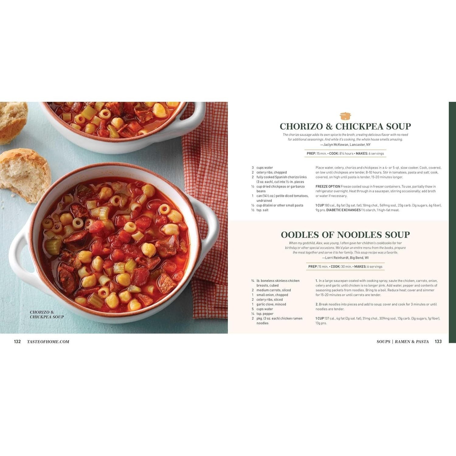 Taste of Home Soups & Breads: 200+ Comforting Recipes for Soups, Stews, Chowders, and Homemade Breads